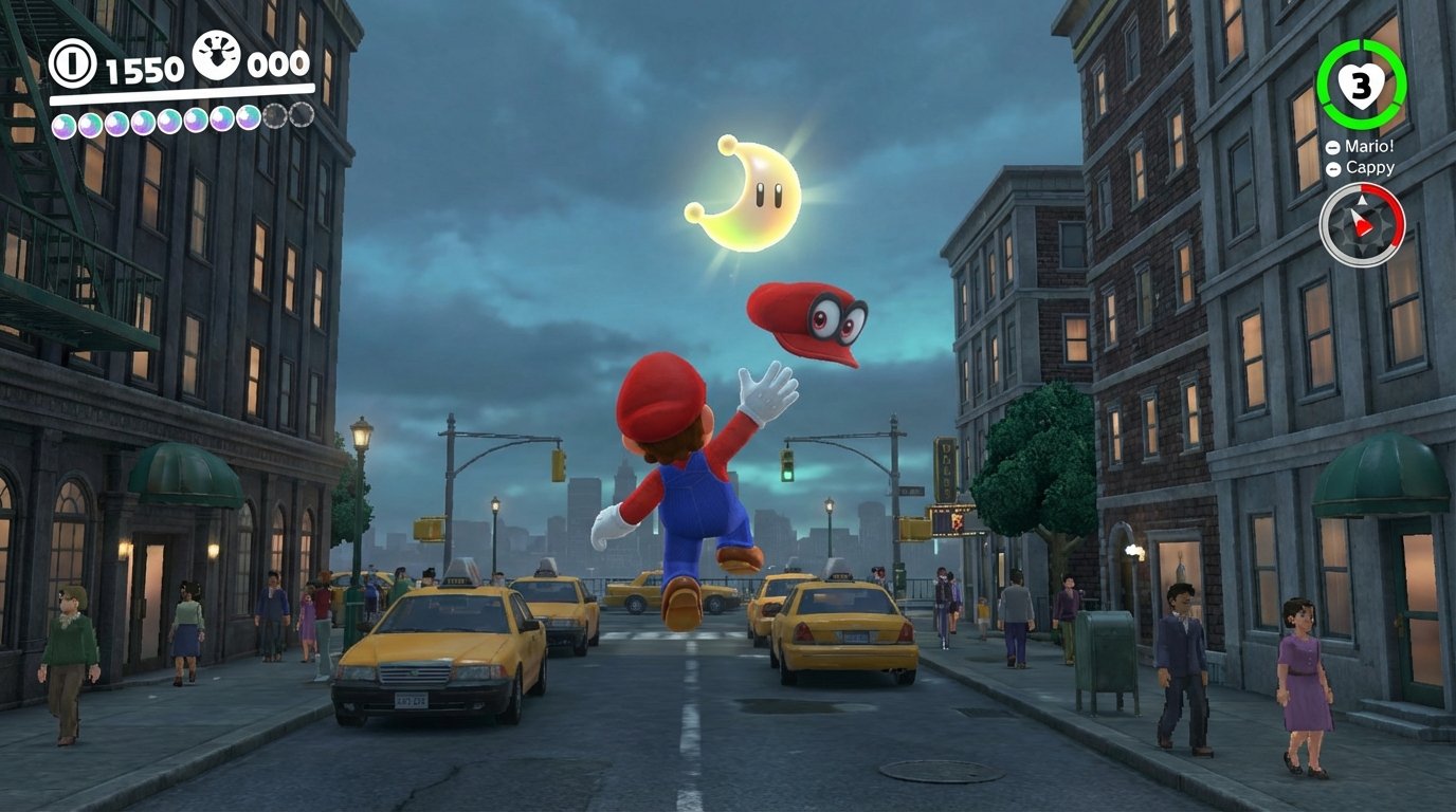 Super Mario Odyssey game screenshot
