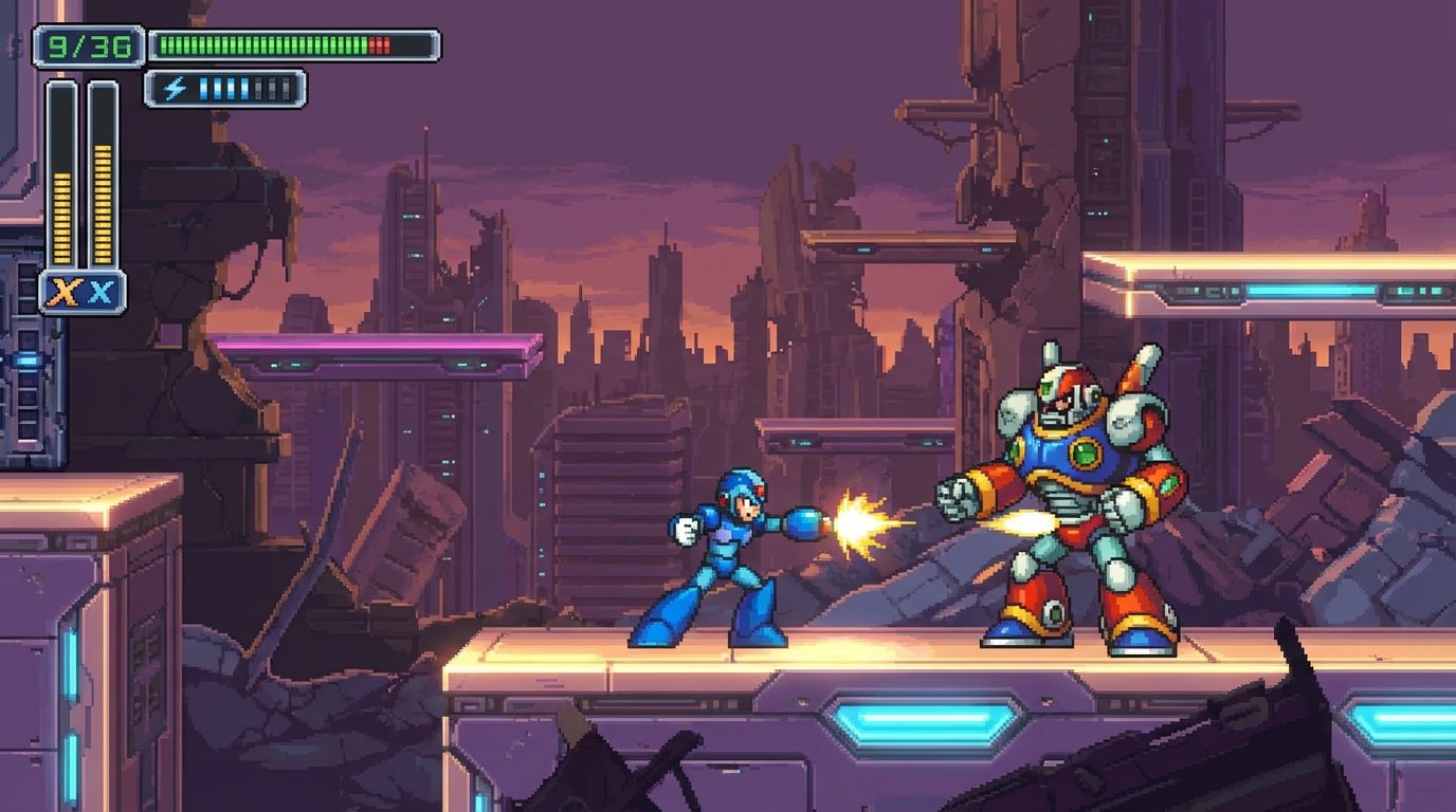 Mega Man X game screenshot