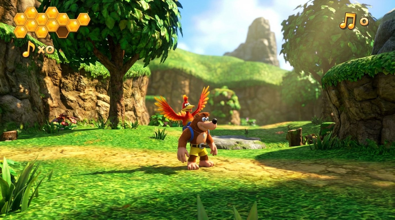 Banjo-Kazooie game screenshot
