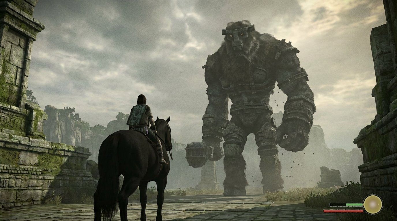 Shadow of the Colossus game screenshot