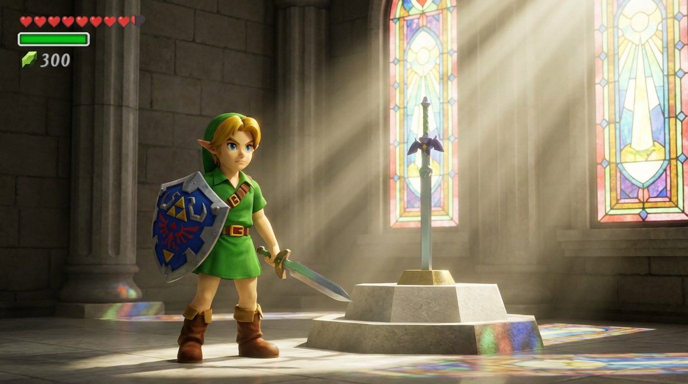 The Legend of Zelda: Ocarina of Time game screenshot