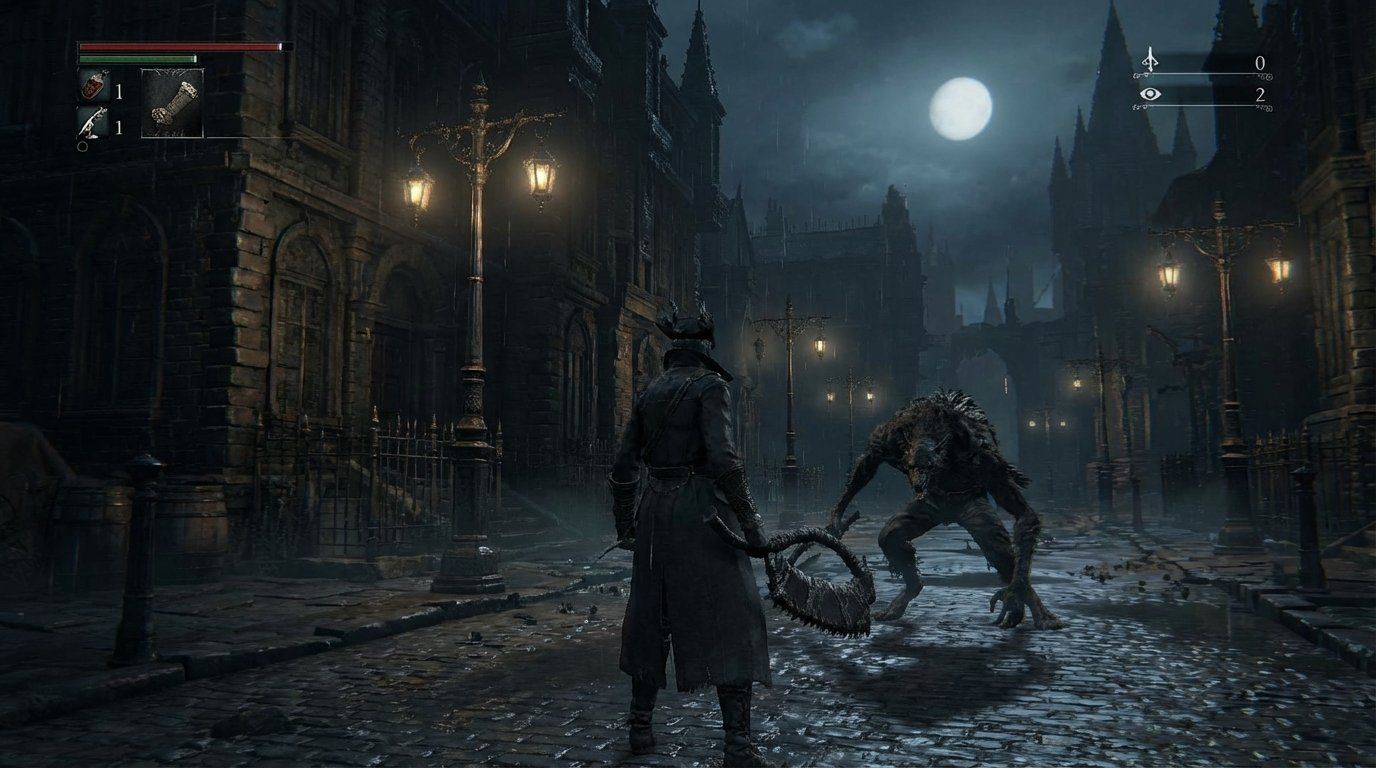 Bloodborne game screenshot