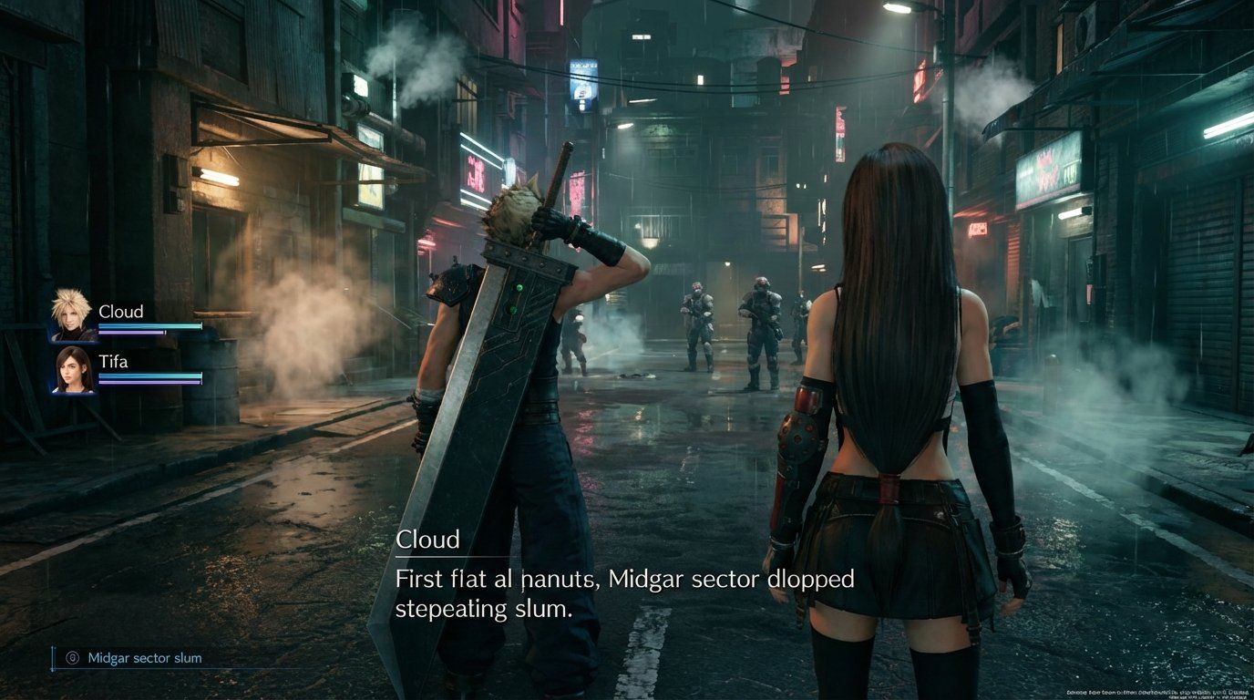Final Fantasy VII game screenshot