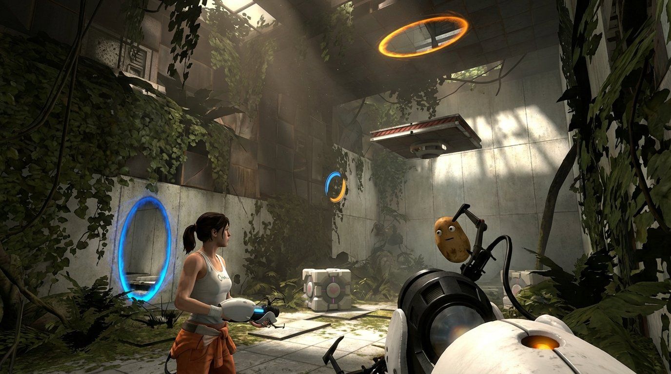 Portal 2 game screenshot
