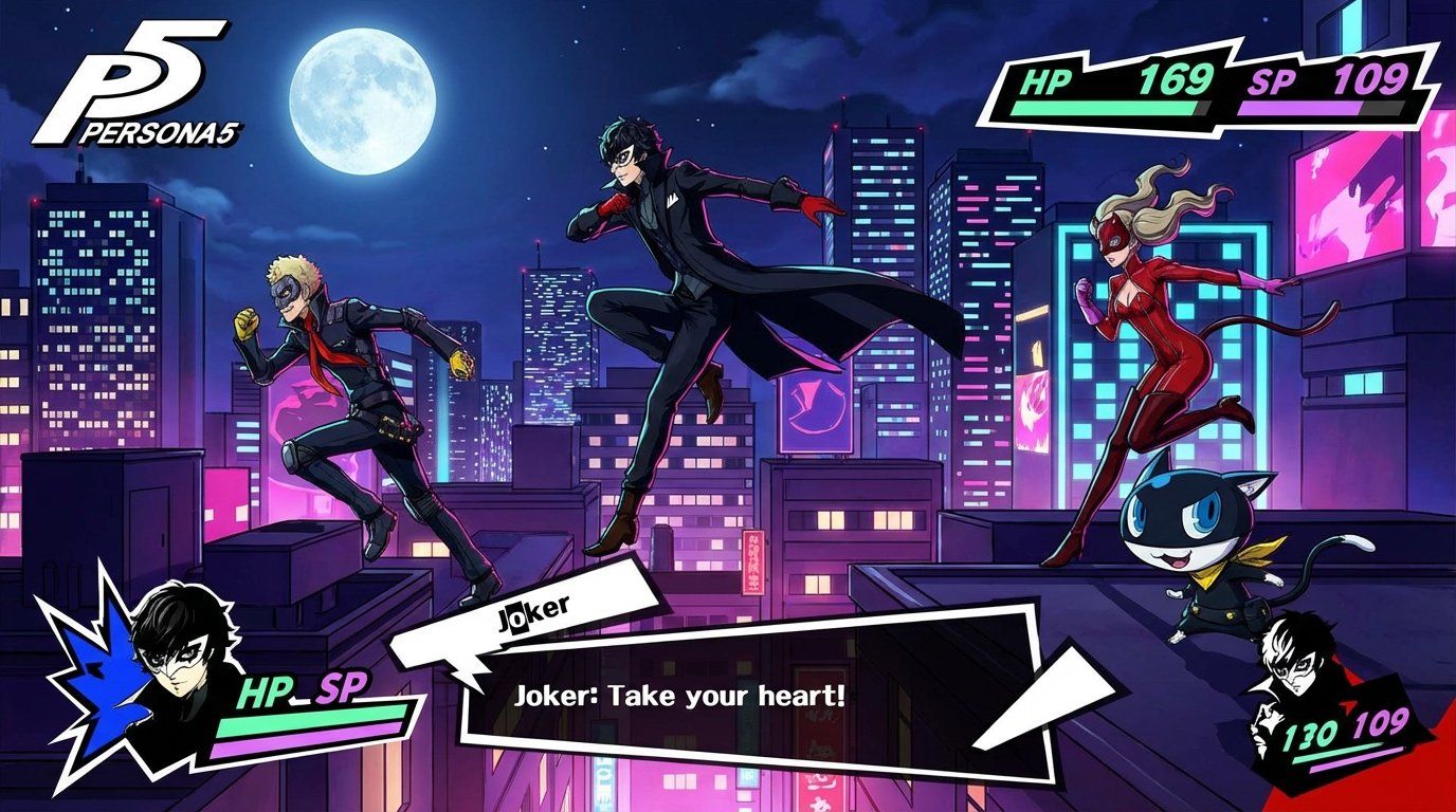 Persona 5 game screenshot
