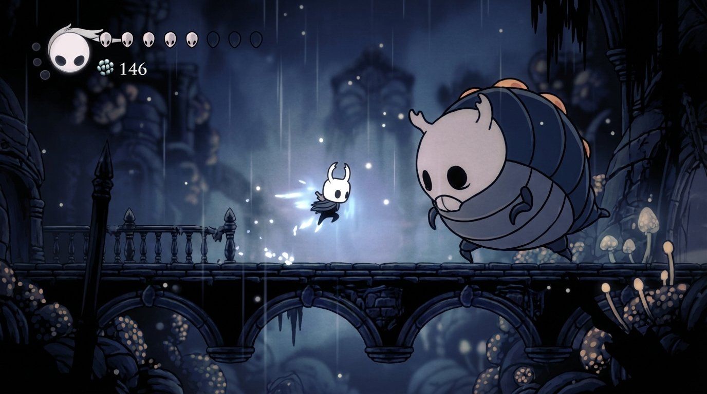 Hollow Knight game screenshot