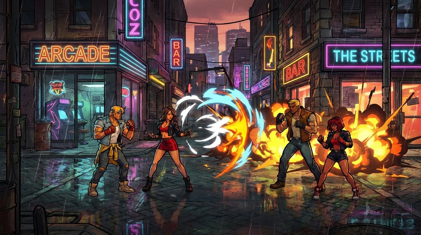 Streets of Rage 4 game screenshot
