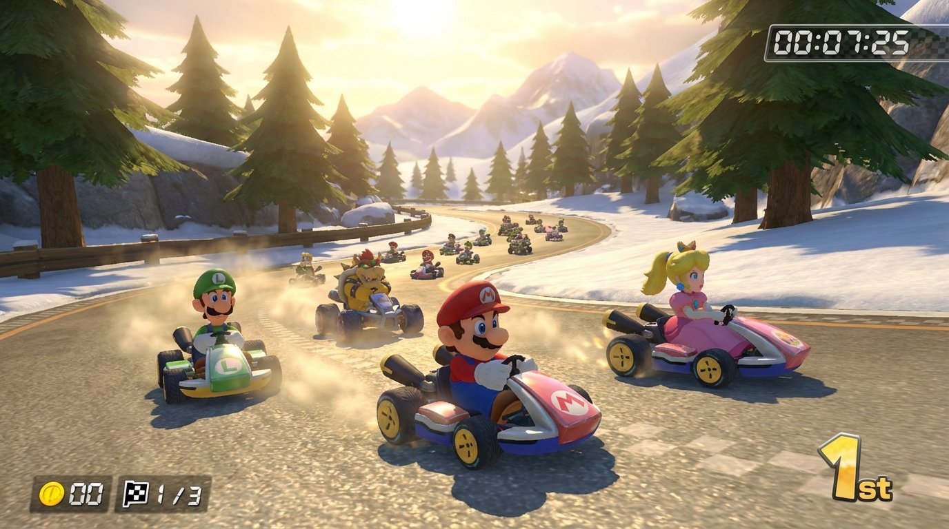 Mario Kart 8 Deluxe game screenshot