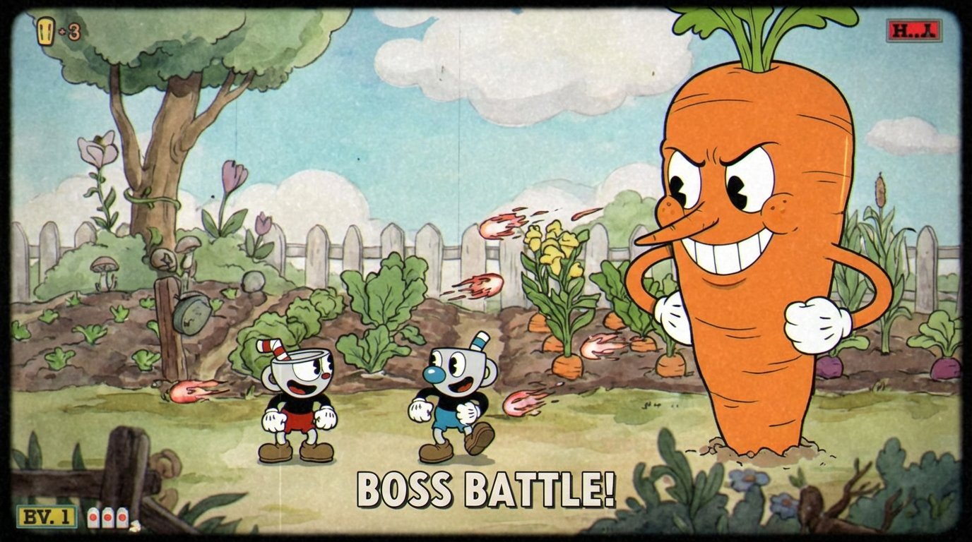 Cuphead game screenshot