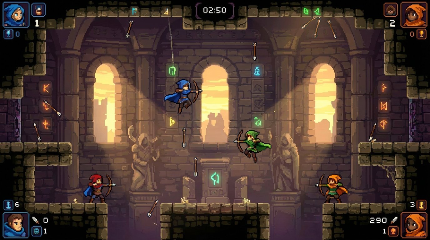 TowerFall Ascension game screenshot