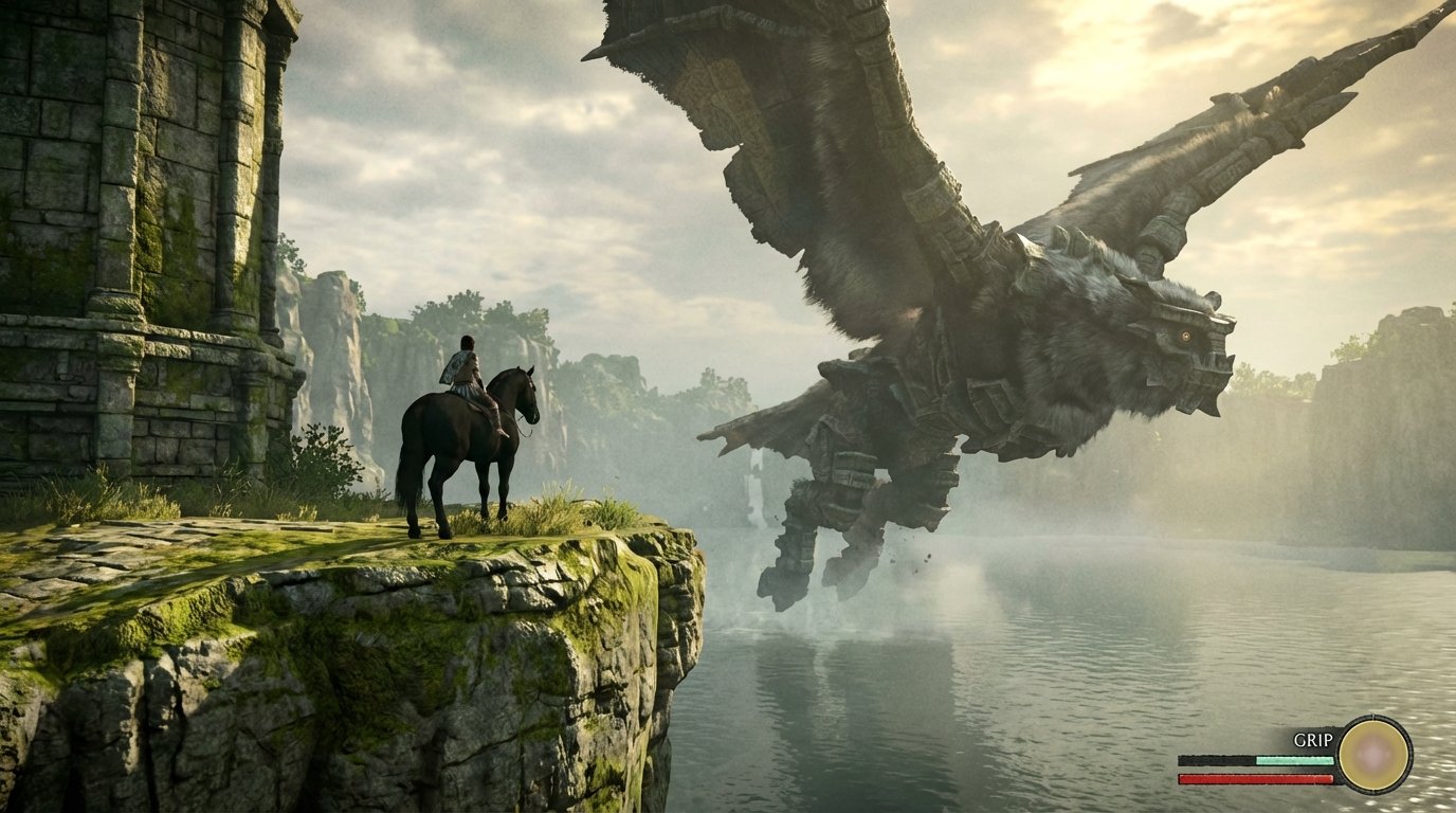 Shadow of the Colossus game screenshot
