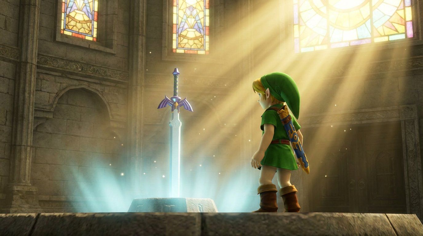 The Legend of Zelda: Ocarina of Time game screenshot