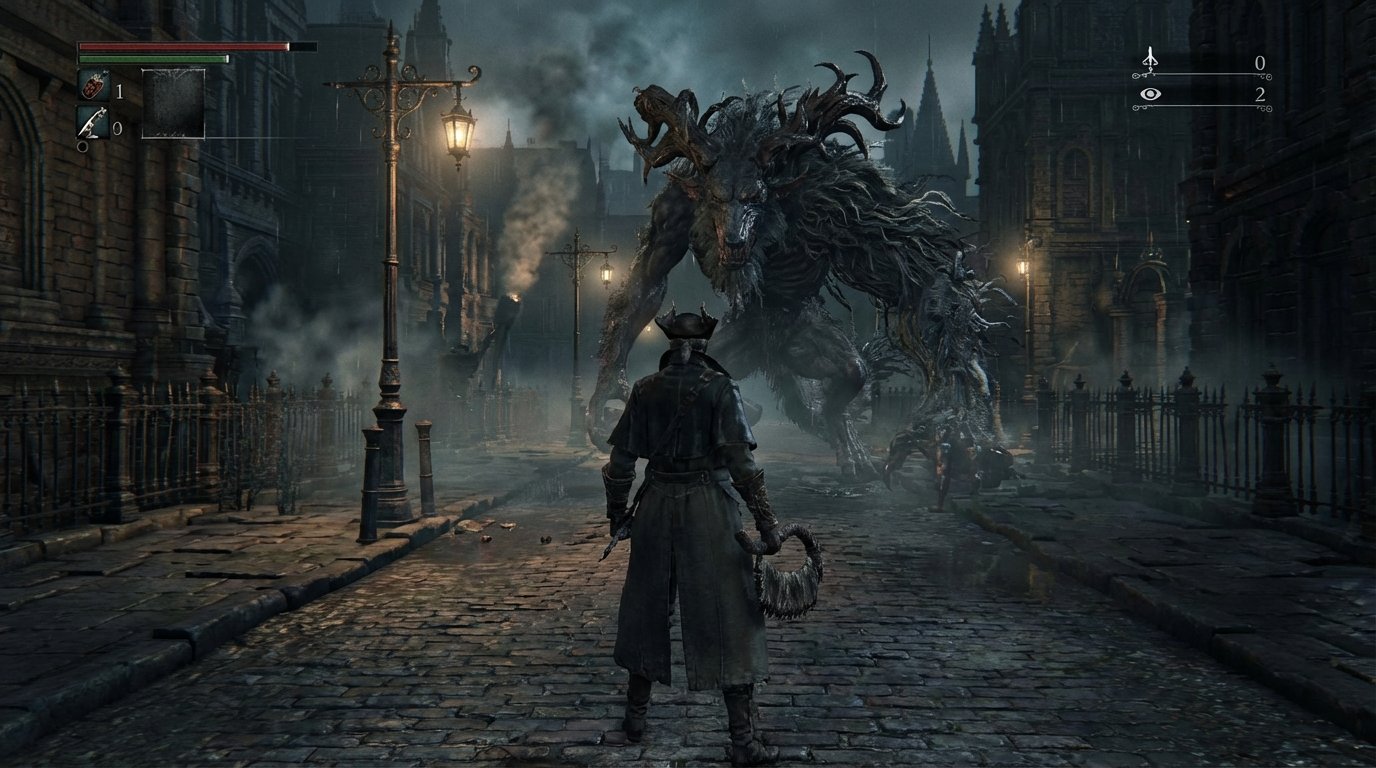 Bloodborne game screenshot