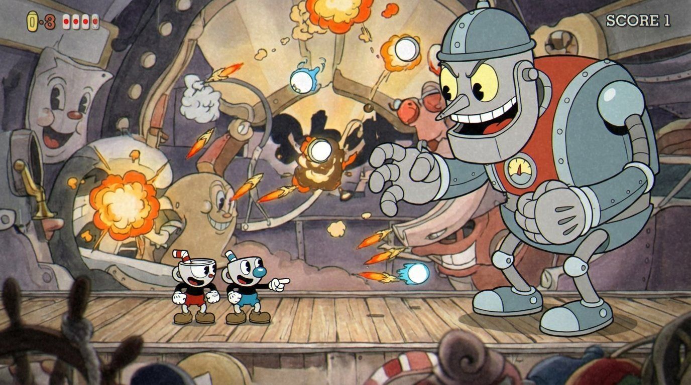 Cuphead game screenshot