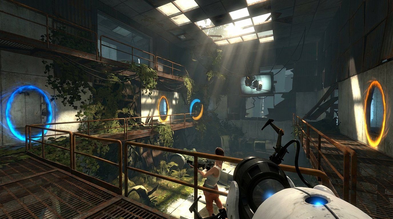 Portal 2 game screenshot