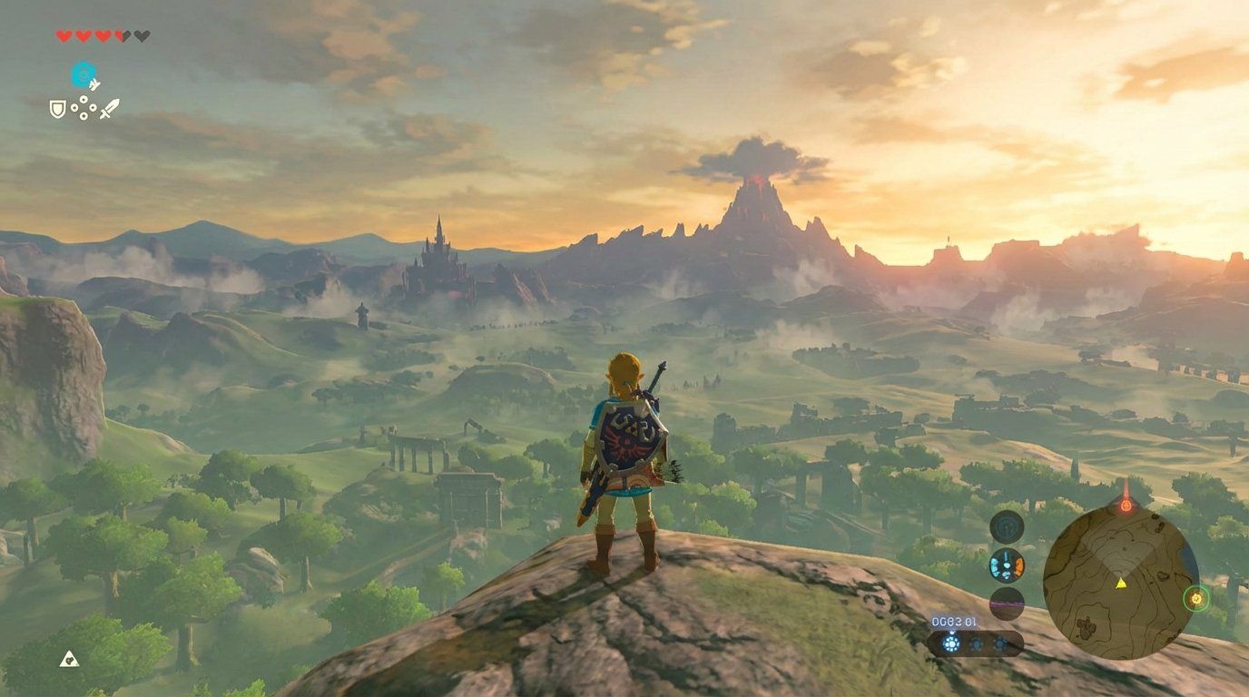 The Legend of Zelda: Breath of the Wild game screenshot