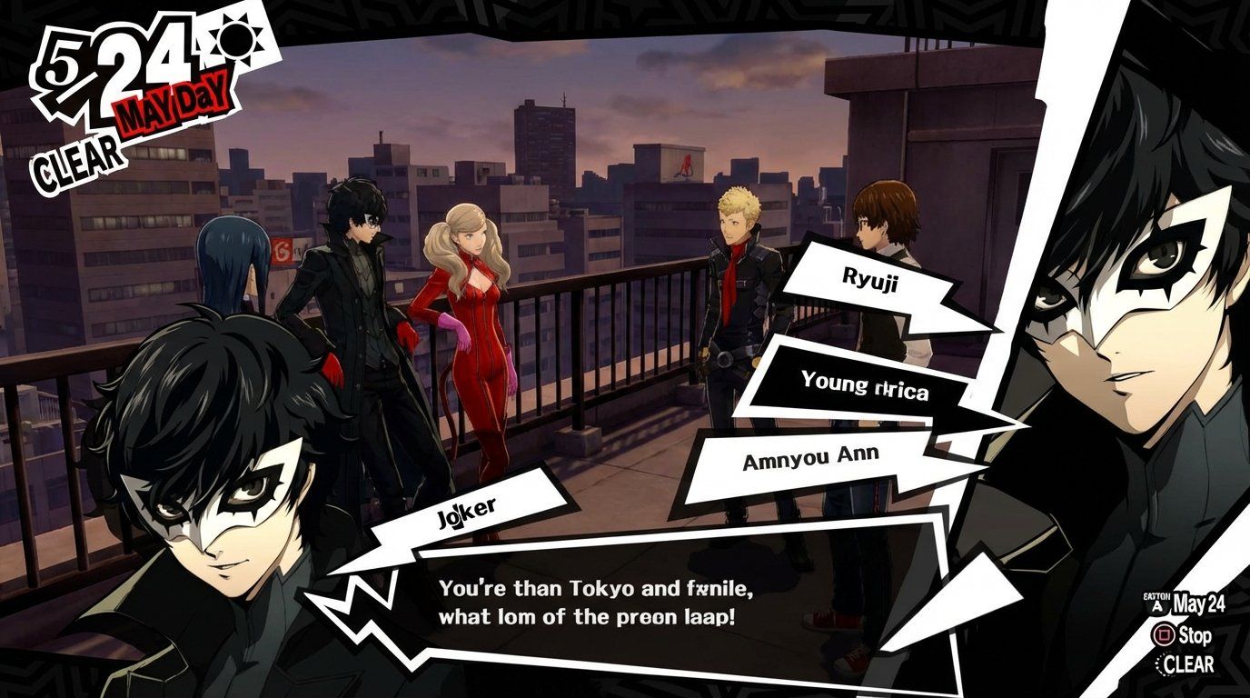 Persona 5 game screenshot