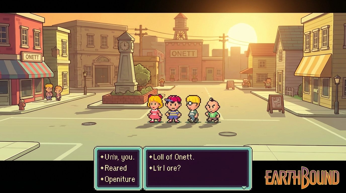 Earthbound game screenshot