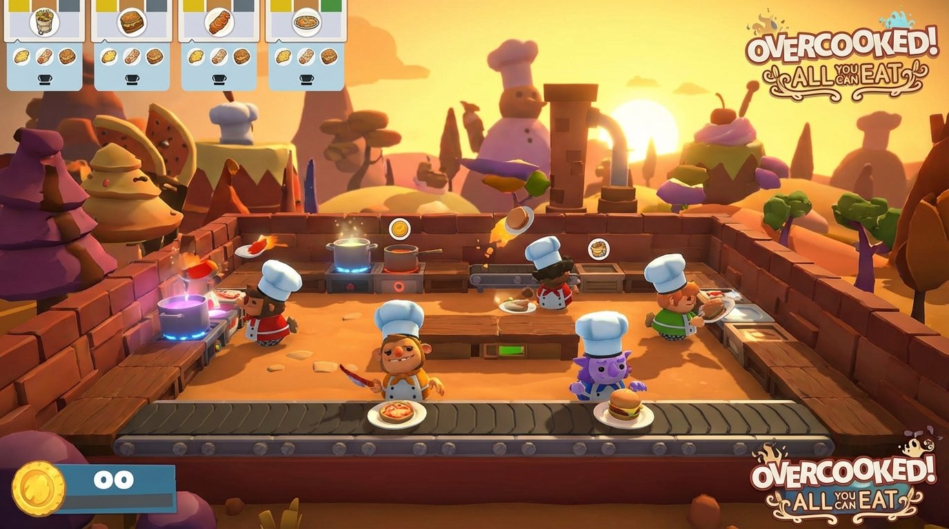 Overcooked! All You Can Eat game screenshot