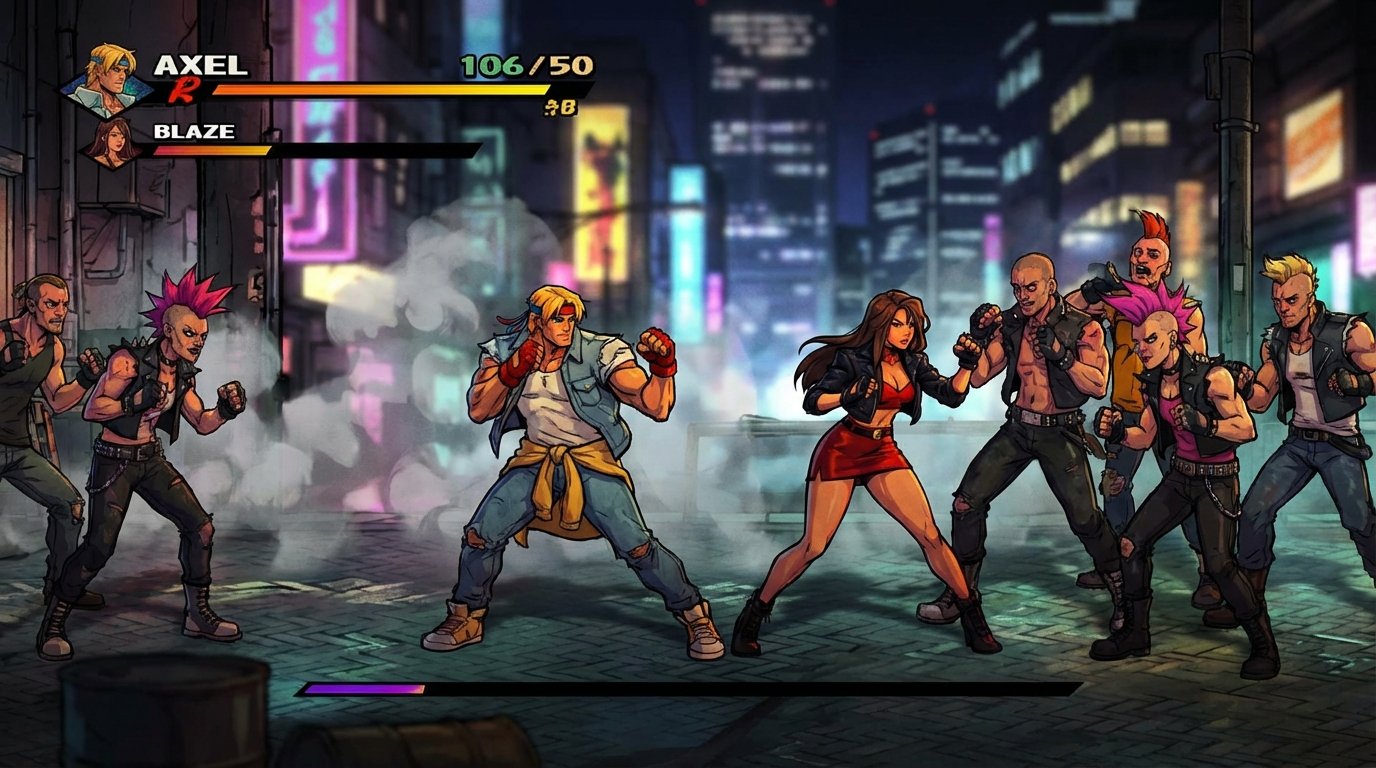 Streets of Rage 4 game screenshot