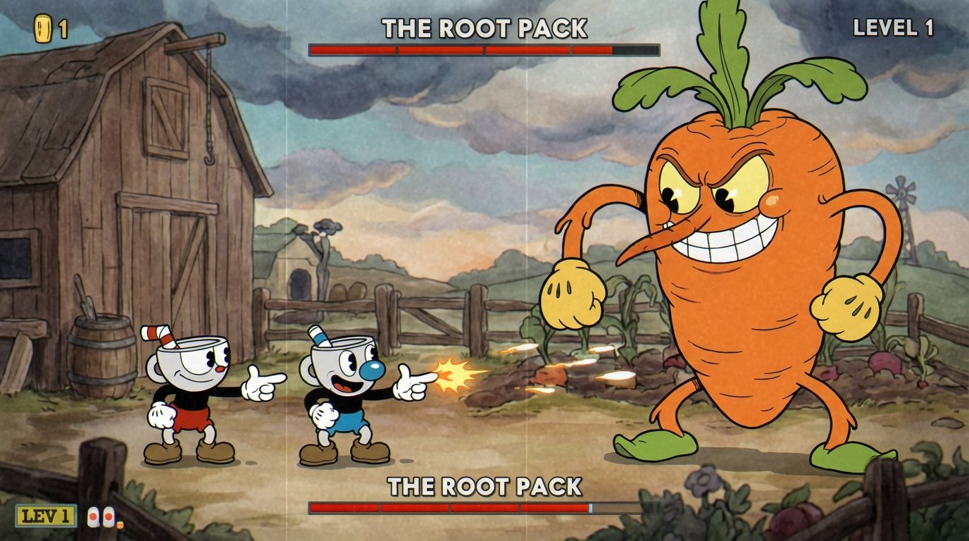 Cuphead game screenshot