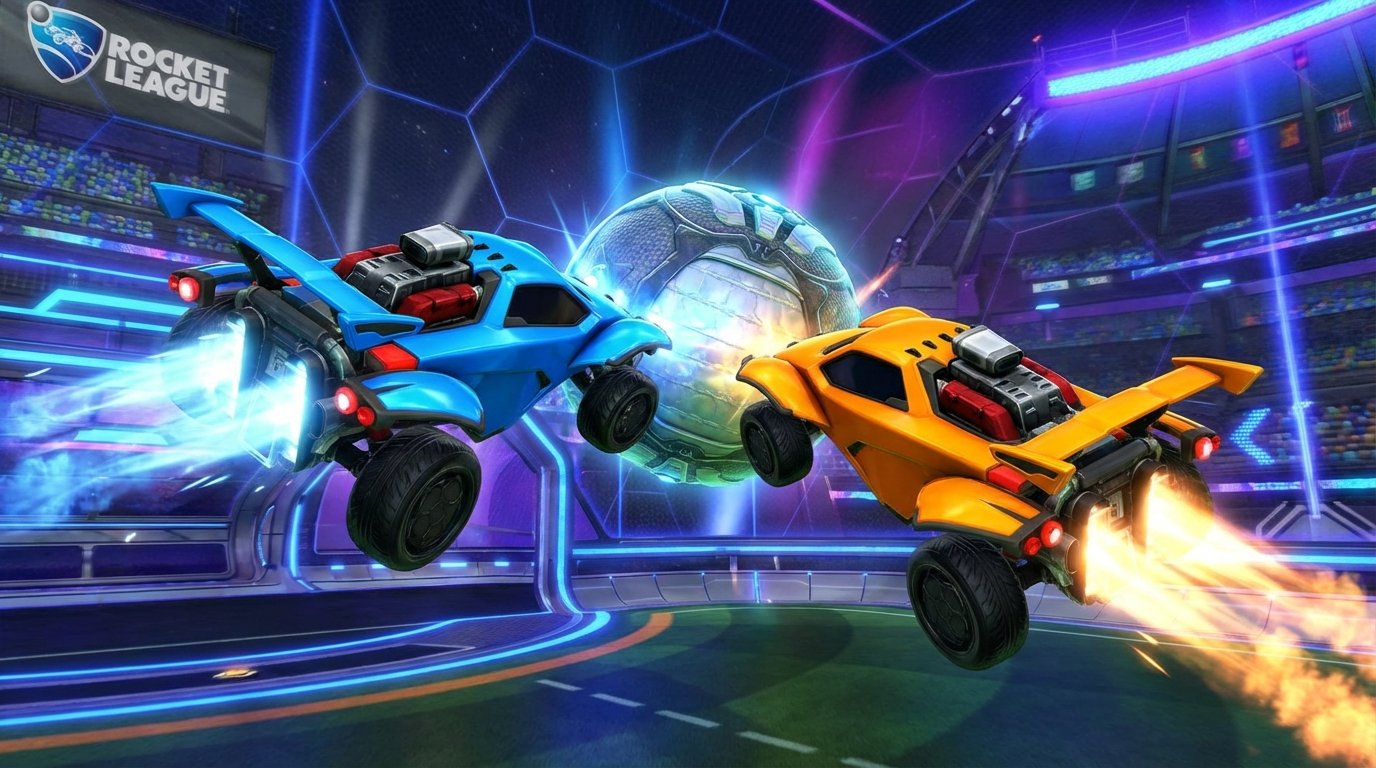 Rocket League game screenshot