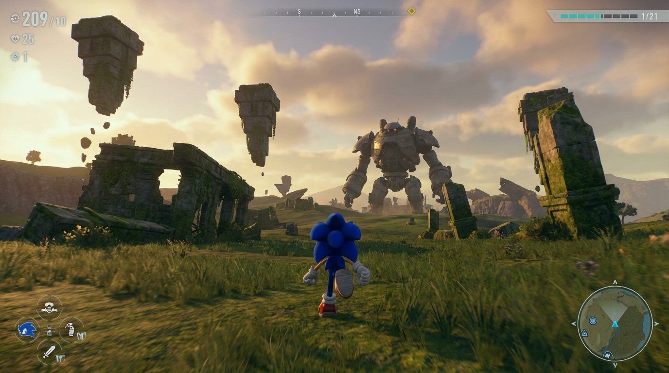 Sonic Frontiers game screenshot