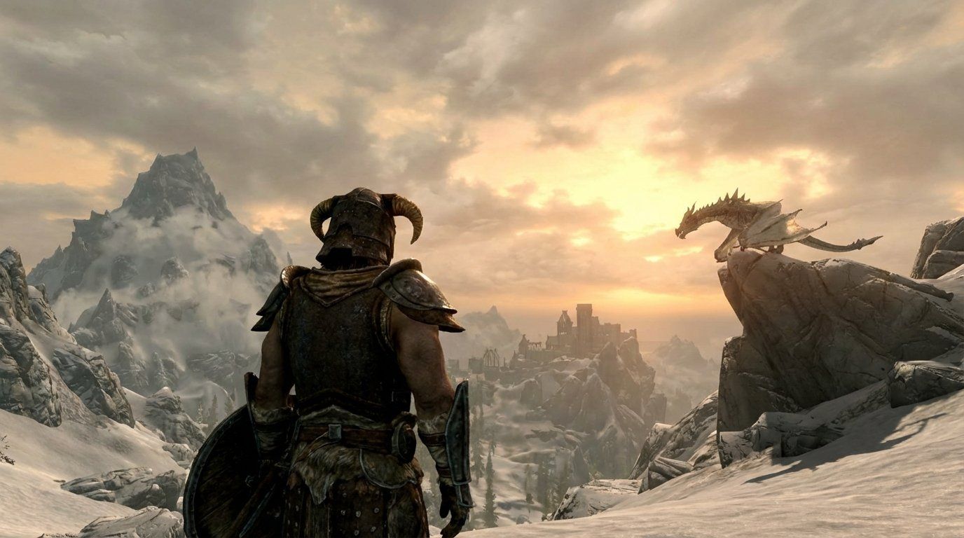 The Elder Scrolls V: Skyrim game screenshot
