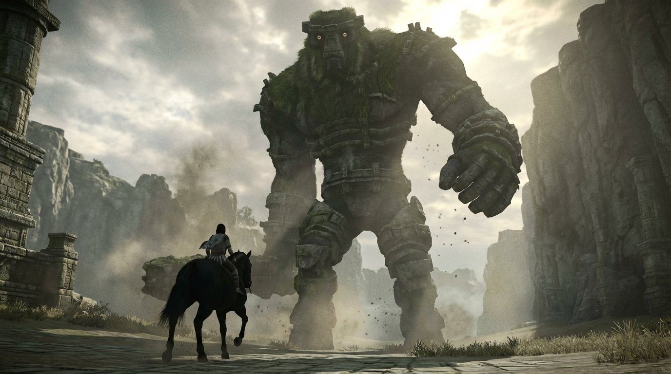 Shadow of the Colossus game screenshot