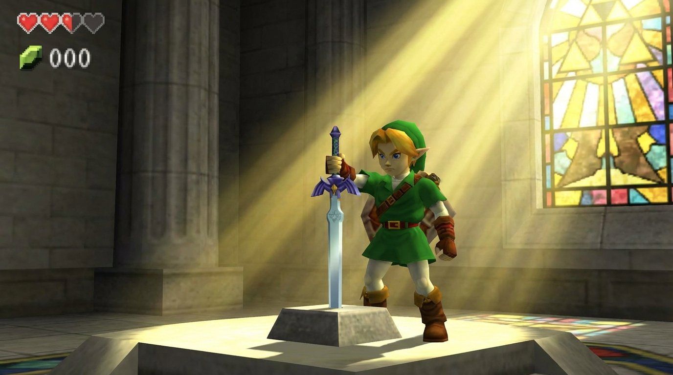 The Legend of Zelda: Ocarina of Time game screenshot