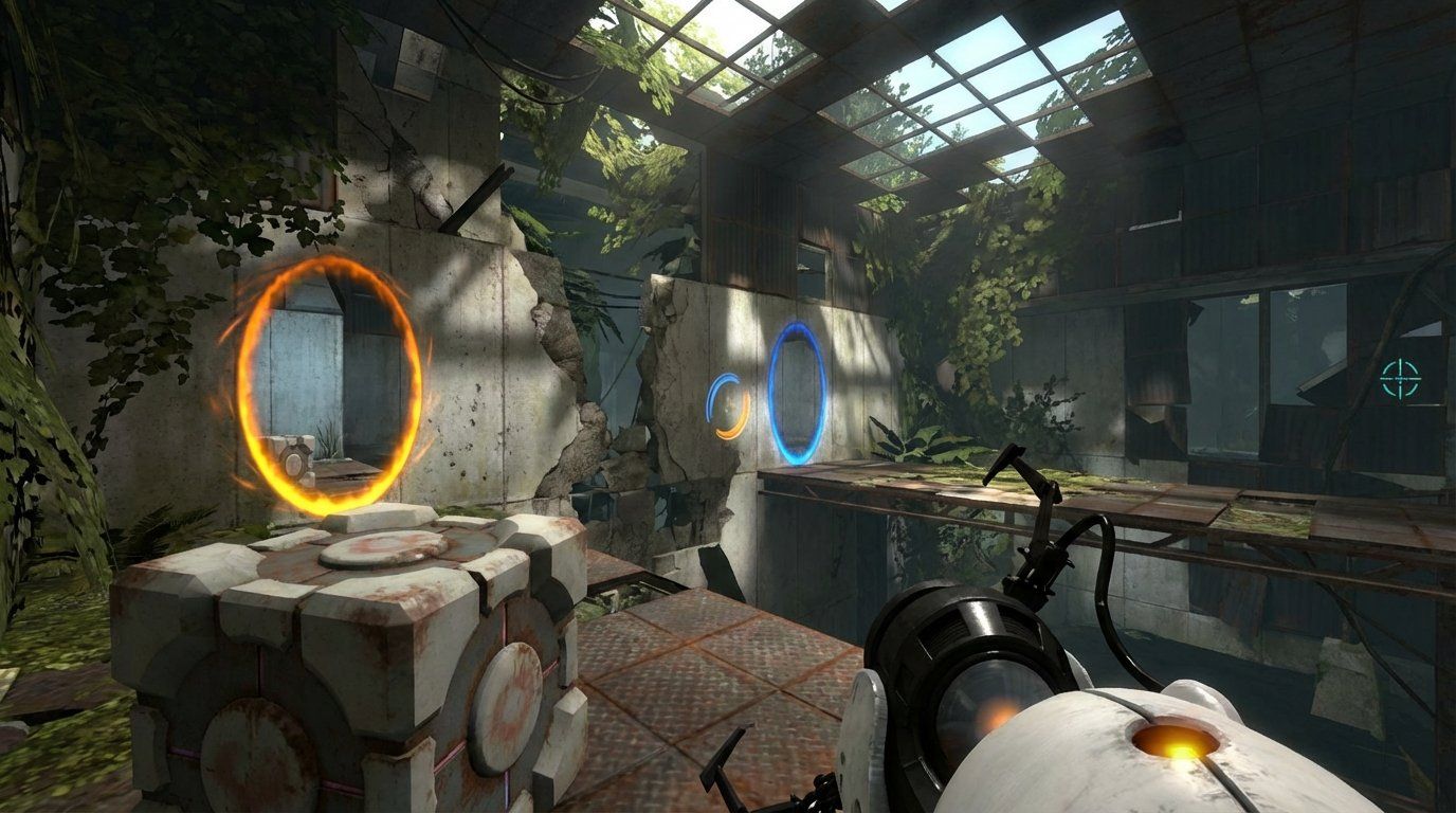 Portal 2 game screenshot