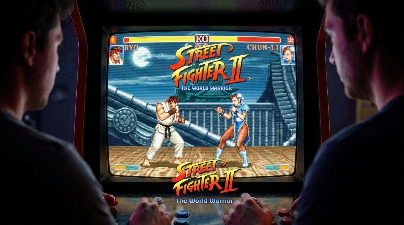 Street Fighter II game screenshot