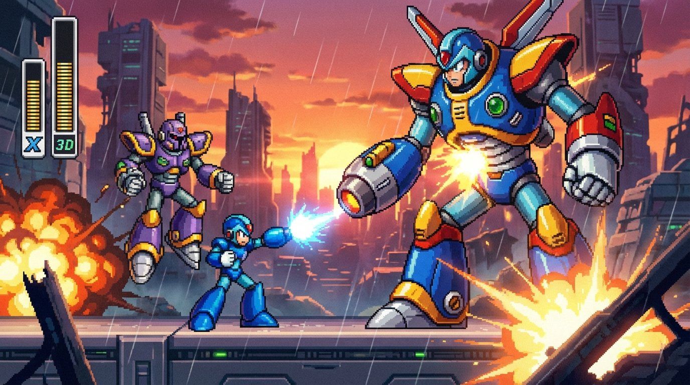 Mega Man X game screenshot