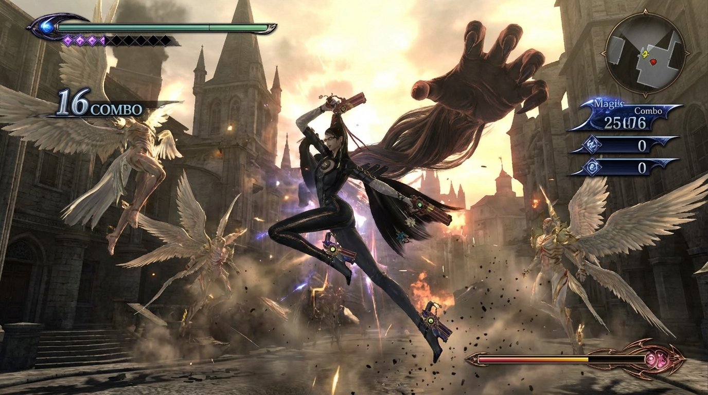 Bayonetta game screenshot