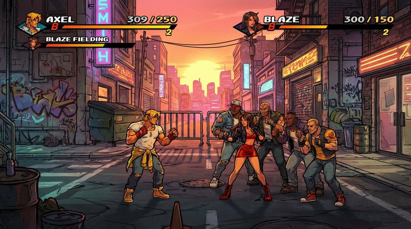 Streets of Rage 4 game screenshot