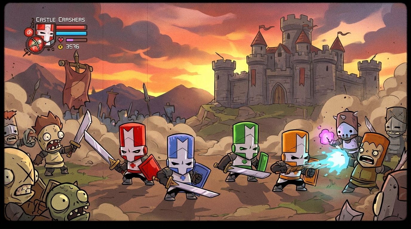Castle Crashers game screenshot