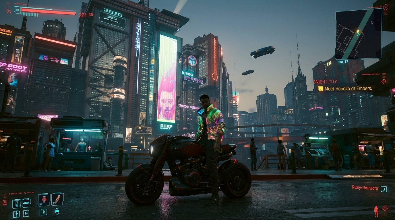 Cyberpunk 2077 game screenshot