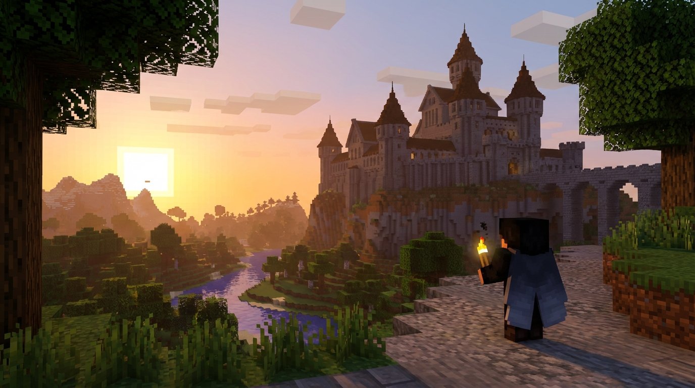 Minecraft game screenshot