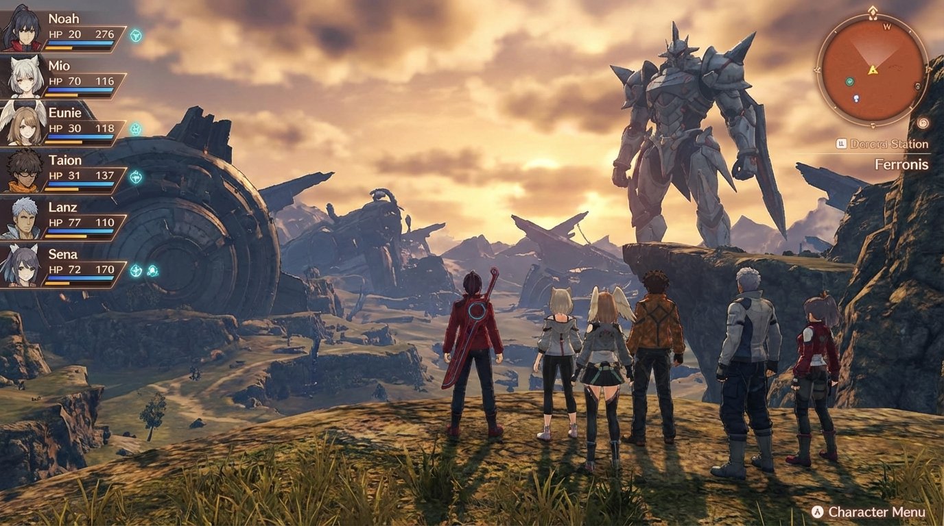 Xenoblade Chronicles 3 game screenshot