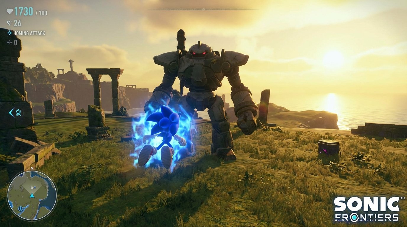 Sonic Frontiers game screenshot