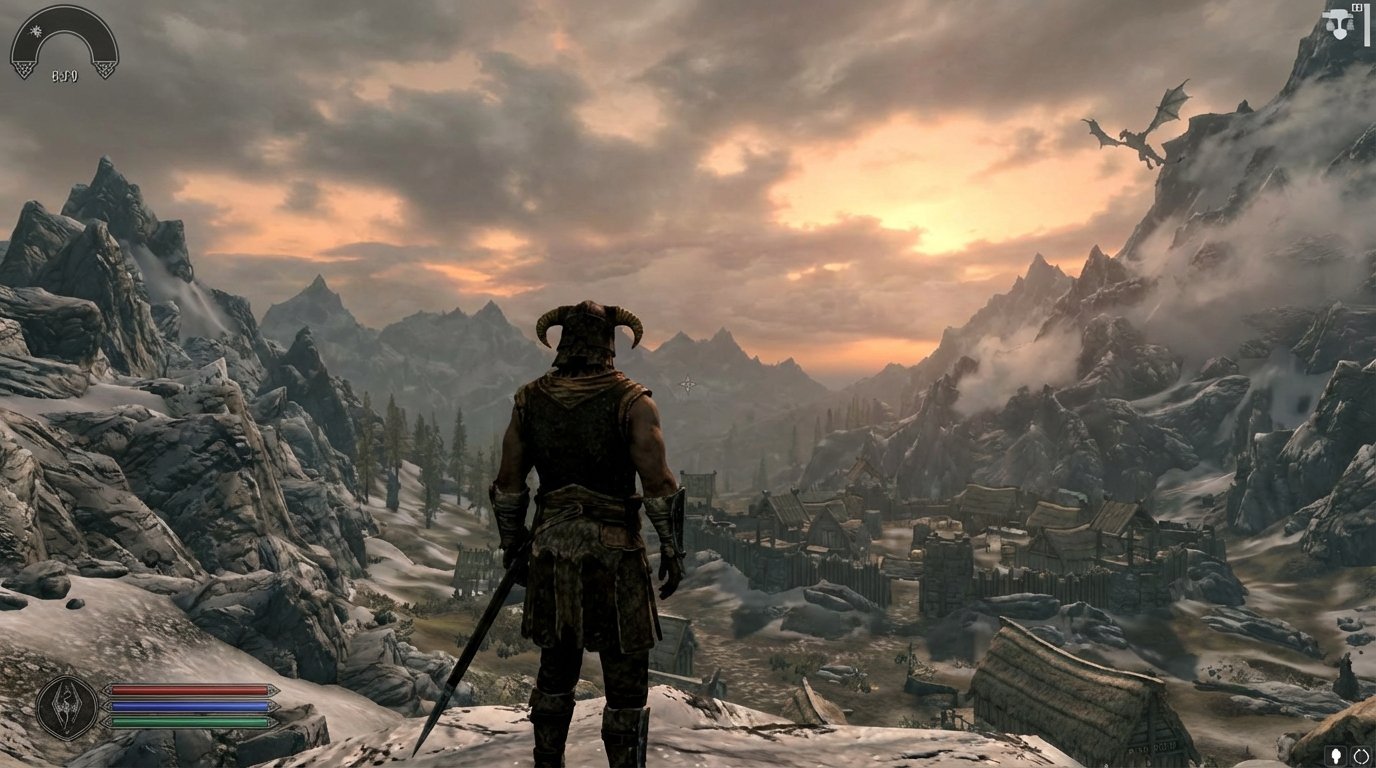 The Elder Scrolls V: Skyrim game screenshot