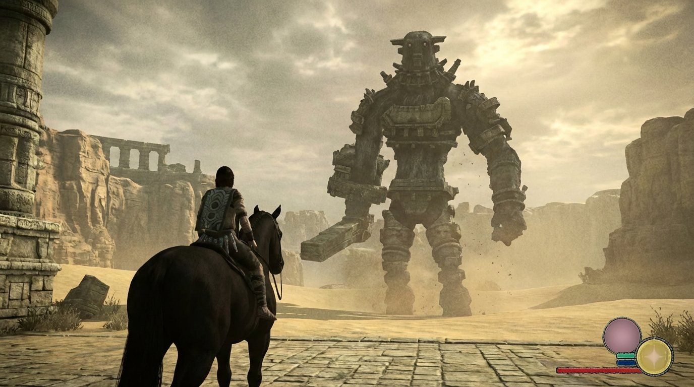 Shadow of the Colossus game screenshot