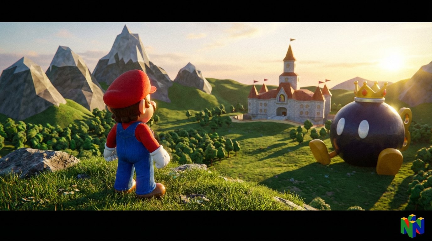 Super Mario 64 game screenshot