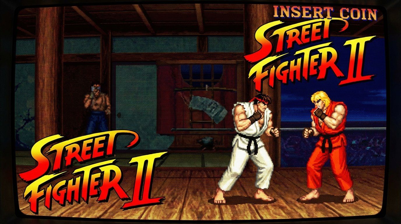 Street Fighter II game screenshot