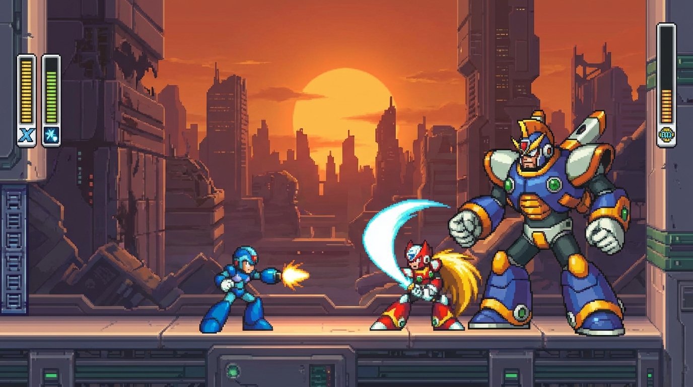 Mega Man X game screenshot
