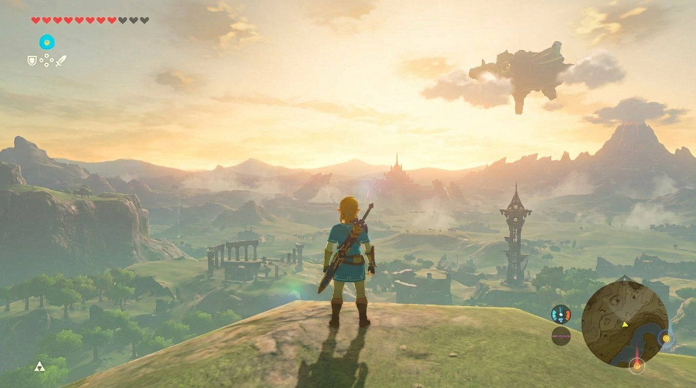 The Legend of Zelda: Breath of the Wild game screenshot