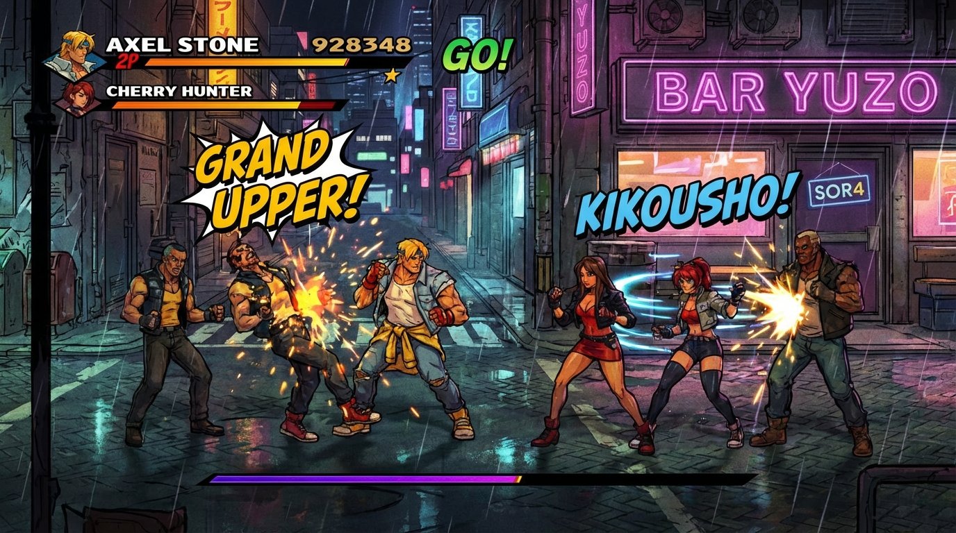 Streets of Rage 4 game screenshot