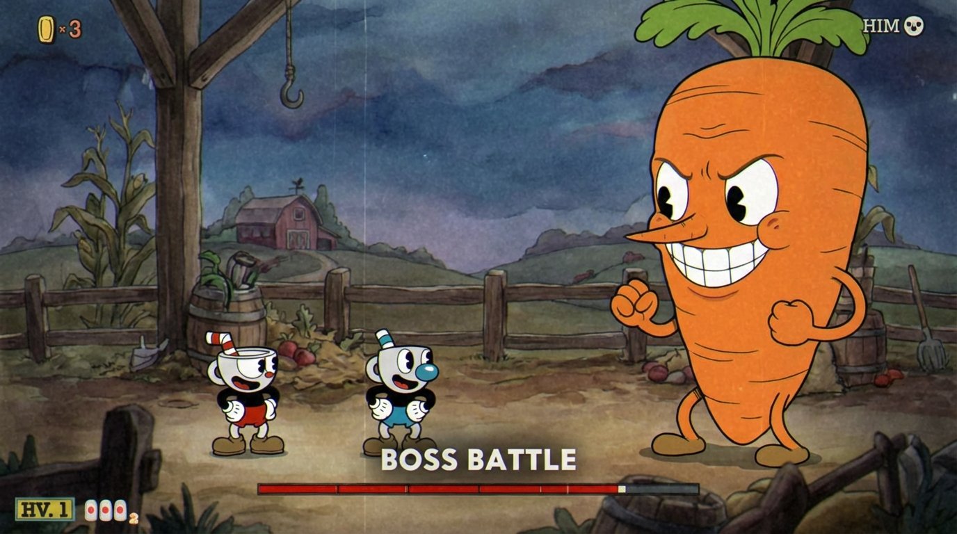 Cuphead game screenshot