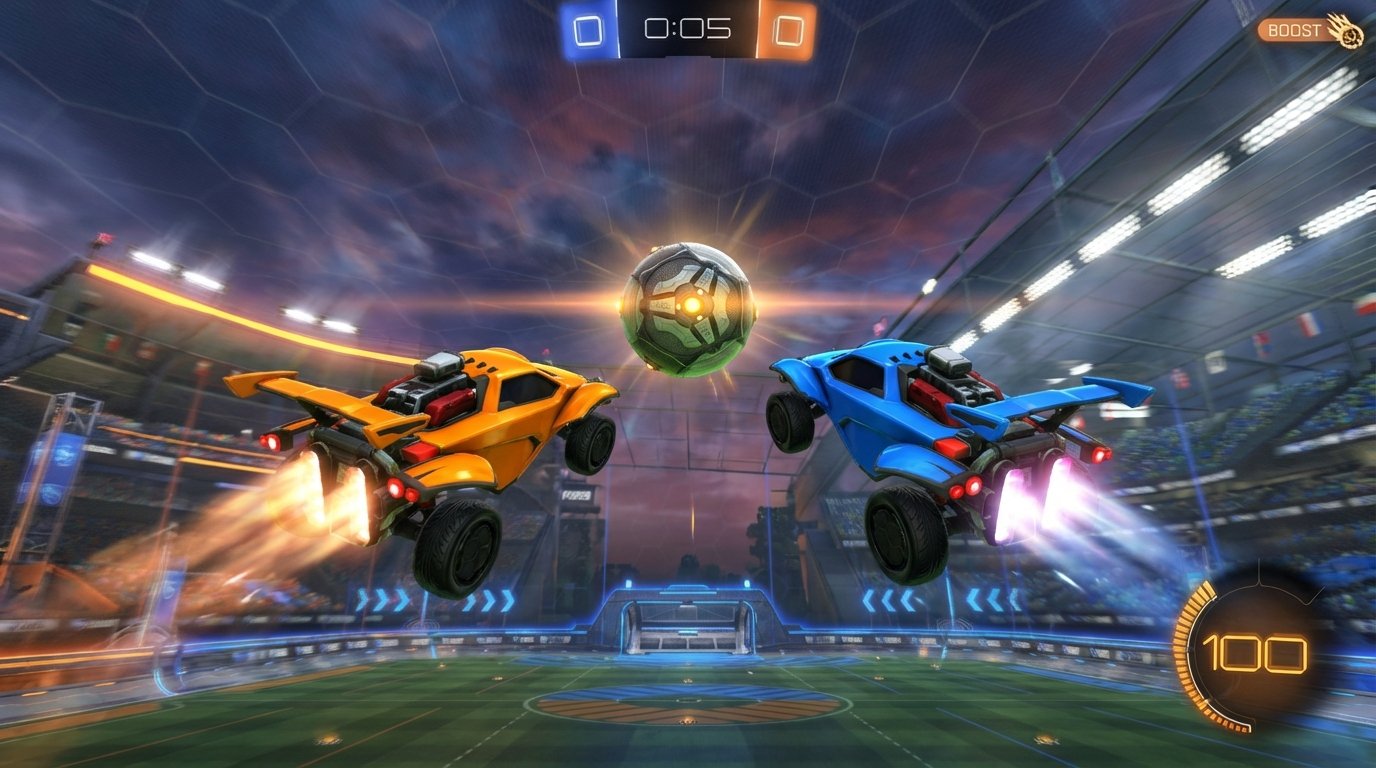Rocket League game screenshot