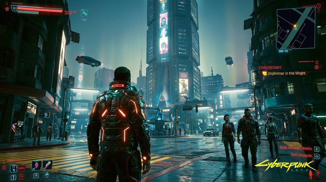 Cyberpunk 2077 game screenshot